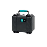 Load image into Gallery viewer, Front view of the black HPRC 2250 unbreakable hard case, closed and latched, on a white background.