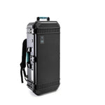 Load image into Gallery viewer, HPRC 5200R rolling hard case shown with the included backpack strap conversion kit attached