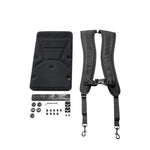 Load image into Gallery viewer, HPRC Rucksack Kit with shoulder straps and backplate installed on the back of an HPRC5200R protective case.