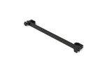 Load image into Gallery viewer, adicam Long Crossbar mounted on the narrow end of an adicam production cart, showing the 3/8-inch threaded mounting holes ready for accessories.