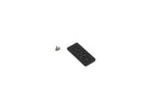 Load image into Gallery viewer, adicam Threaded Rail Plate showing the top-down view with multiple 1/4-inch and 3/8-inch threaded holes for mounting camera accessories.