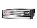 Load image into Gallery viewer, Front view of the APC Smart-UPS On-Line 1500VA Li-Ion Rack/Tower UPS showing the LCD screen and connection ports.