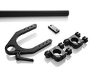 Load image into Gallery viewer, The Inovativ Camera Mount System attached to an Inovativ workstation cart, showing its aluminum construction and versatile horseshoe bracket.