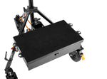 Load image into Gallery viewer, Set of four black steel Inovativ AXIS Tie-Down Anchors, shown with mounting hardware, against a white background.