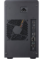 Load image into Gallery viewer, Rear view of the Areca ARC-8050T3U-6 showing Thunderbolt, USB-C, and SAS expansion ports