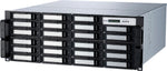 Load image into Gallery viewer, Front view of the Areca ARC-8050T3-24R 24-bay 4U rackmount RAID system