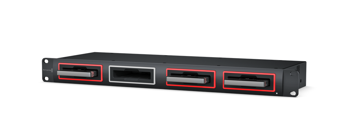 Blackmagic Design MultiDock 10G 4-Slot USB-C SSD Dock – DIT Tools