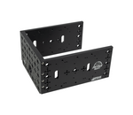 Load image into Gallery viewer, Upgrade Innovations Dogtown Bracket mounted on an ARRI SRH 360 remote head, showing accessory mounting points for batteries and radio modules.