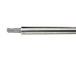 Load image into Gallery viewer, Adicam 75cm stainless steel pipe with an integrated 5/8 inch baby pin on one end, shown on a clean white background.