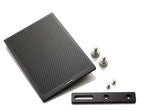Load image into Gallery viewer, Inovativ DigiMouse Pad mounted on the side of an Inovativ DigiPlate Pro, providing a stable surface for a computer mouse on a film set.