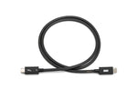 Load image into Gallery viewer, OWC 2 meter Thunderbolt 4 / USB-C cable with its Type-C connectors visible against a clean background.