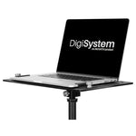 Load image into Gallery viewer, Inovativ Pro Kit assembled as a portable laptop tethering workstation, showing the DigiPlate Pro with a laptop secured by adjustable DigiClamps.