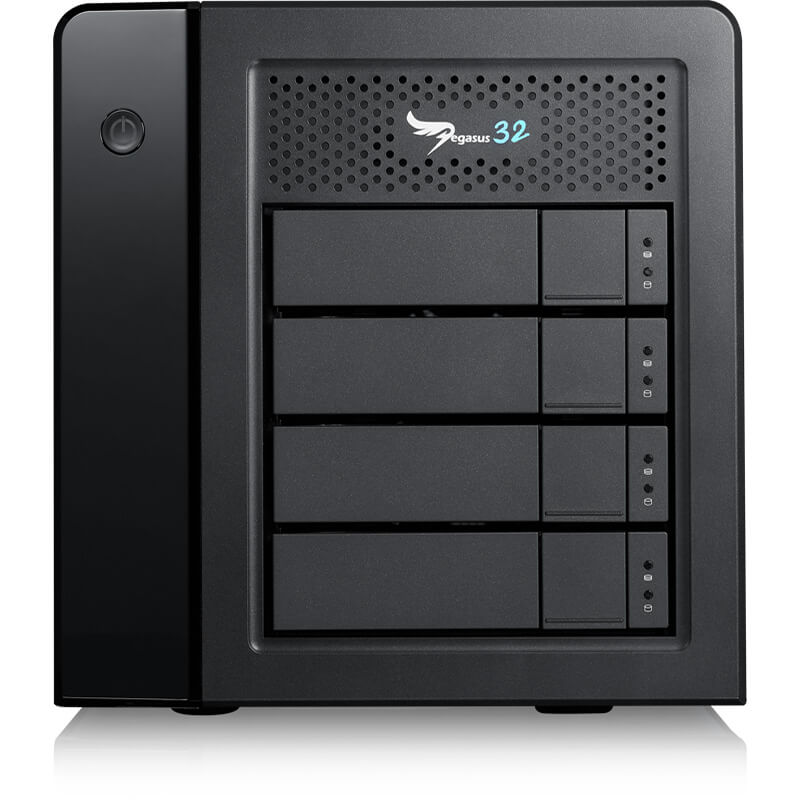 PROMISE Pegasus32 R4 （4TB×4）動作確認済み Promise Pegasus32 R4 Thunderbolt 3 RAID Storage Array – DIT Tools