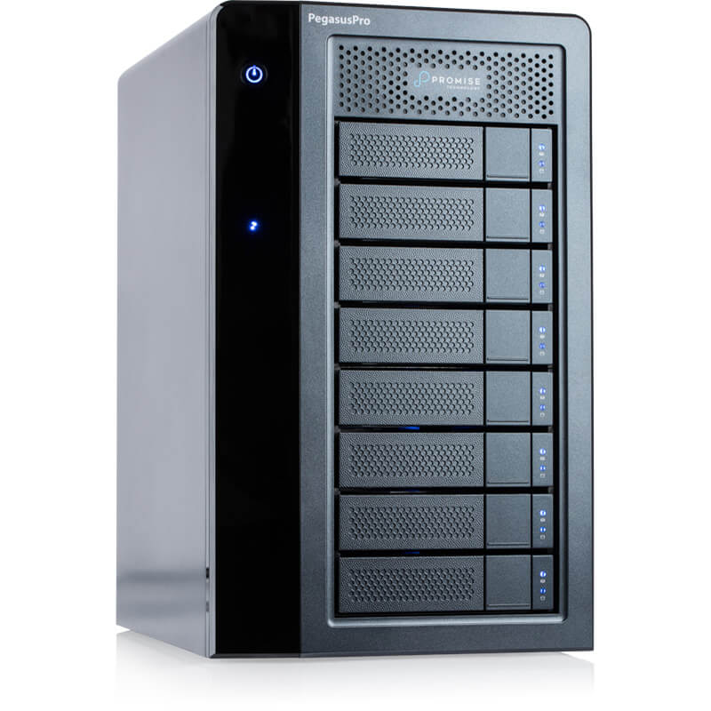 Promise Technology PegasusPRO R8 Thunderbolt 3 RAID Array – DIT Tools