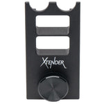 Load image into Gallery viewer, SmallHD 500 Series Cable Lock securely mounted on a 502 Bright monitor, with HDMI and BNC cables locked in place.