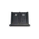 Load image into Gallery viewer, SmallHD Sony L-Series Battery Bracket mounted on the back of a 703 Bolt monitor holding two batteries.
