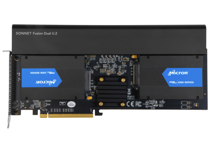 Fusion Dual 2.5-Inch SSD RAID Card Overview 