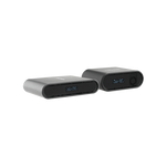 Load image into Gallery viewer, A Teradek Spark 4K wireless video transmitter and receiver set shown side-by-side on a white background.
