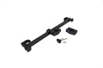 Load image into Gallery viewer, The adicam Long Accessory Crossbar Set mounted securely on the side of a professional adicam camera cart, ready for equipment.