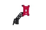 Load image into Gallery viewer, Adicam VESA Mount with red 75/100mm plate attached to a 5/8 inch baby pin, shown from a three-quarter angle.