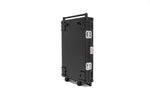 Load image into Gallery viewer, Fully assembled adicam STANDARD+ professional film and DIT cart on a white background, showing its two shelves and pneumatic wheels.
