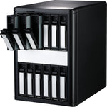 Load image into Gallery viewer, Drive tray pulled out from the Areca ARC-4038-12 JBOD enclosure