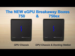 Load and play video in Gallery viewer, Sonnet eGPU Breakaway Box 750ex - 750W