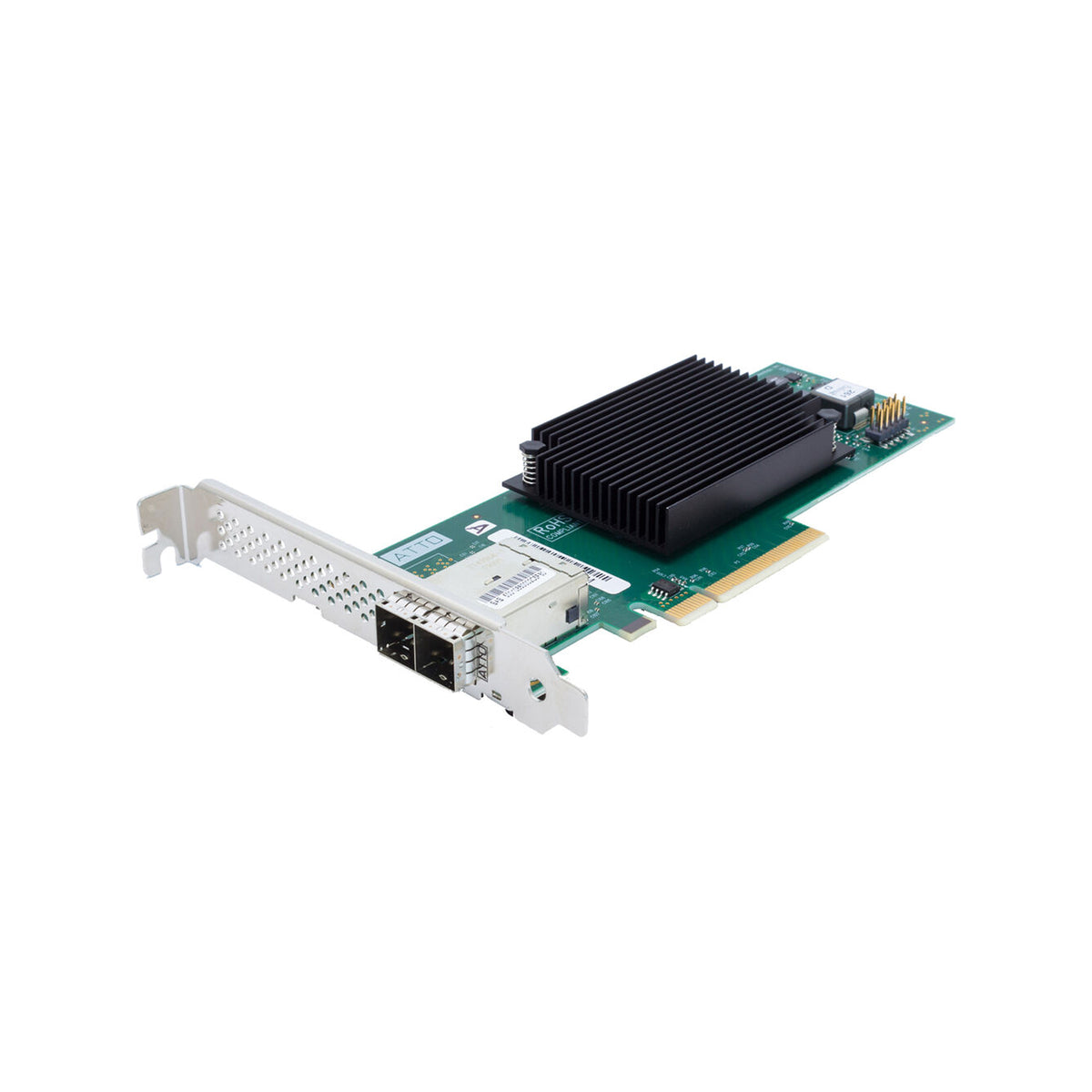 ATTO FastFrame N351 50GbE Single-Port PCIe NIC (QSFP28) – DIT Tools