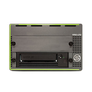 SymplyPRO LTO XTH Desktop SAS SFF-8644 Interface Dual Drive Enclosure, Single LTO Tape Drive
