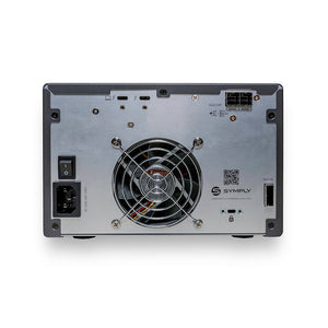 SymplyPRO LTO XTH Desktop SAS SFF-8644 Interface Dual Drive Enclosure, Single LTO Tape Drive