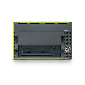 SymplyPRO LTO XTH Desktop SAS SFF-8644 Interface Dual Drive Enclosure, Single LTO Tape Drive
