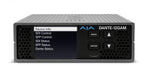 Load image into Gallery viewer, AJA DANTE-12GAM 12G-SDI to 32-channel Dante audio embedder/disembedder, front view showing LCD screen and controls.

