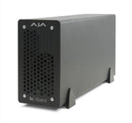 Load image into Gallery viewer, AJA IO-XPAND Thunderbolt 5 PCIe expansion chassis in a rugged aluminum enclosure.
