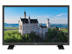 Load image into Gallery viewer, Front view of the TVLogic S-42P-N, a 42-inch FHD studio wall monitor, displaying a color image on its screen.

