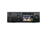 Load image into Gallery viewer, Front view of the Blackmagic Design 2110 IP UpDownCross 12G converter, showing the control panel and display.
