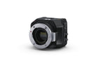 Load image into Gallery viewer, Front view of the Blackmagic Design Micro Studio Camera 4K G2, a compact box-style camera with an MFT lens mount.
