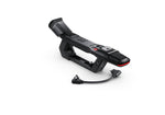 Load image into Gallery viewer, Blackmagic Design PYXIS Pro Handle, a camera accessory with an integrated OLED viewfinder, stereo microphone, and physical controls.
