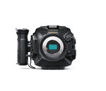 Load image into Gallery viewer, The Blackmagic Design URSA Mini Pro F Mount, a camera lens mount adapter for attaching Nikon F-mount lenses to an URSA Mini Pro camera.
