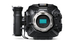 Load image into Gallery viewer, Blackmagic Design URSA Mini Pro PL Mount, showing the locking ring and electronic contacts for attaching PL cinema lenses to an URSA Mini Pro camera.
