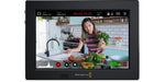 Load image into Gallery viewer, Front view of the Blackmagic Design Video Assist 7 3G, a 7-inch on-camera monitor and recorder, showing its bright touchscreen display.
