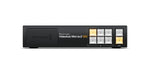 Load image into Gallery viewer, Front view of the Blackmagic Design Videohub Mini 6x2 12G, a compact video router with front panel controls and a USB-C port.
