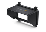 Load image into Gallery viewer, The Blackmagic Design Sunshade for the Camera PYXIS Monitor. A rigid, foldable hood designed to block stray light from hitting the screen.
