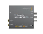 Load image into Gallery viewer, Blackmagic Design Mini Converter - SDI to HDMI 6G, showing its SDI input, redundant input, loop out, and HDMI and audio outputs.
