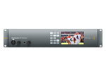 Load image into Gallery viewer, Front view of the Blackmagic Design UltraStudio 4K Extreme 3, a rack-mountable video capture and playback device with extensive I/O.

