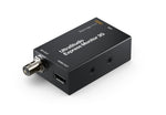 Load image into Gallery viewer, Front and back view of the Blackmagic Design UltraStudio Express Monitor 3G, a compact video playback device with SDI, HDMI, and USB-C ports.
