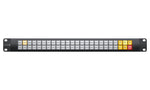 Load image into Gallery viewer, Front view of the Blackmagic Design Videohub Smart Control Pro, showing its grid of programmable buttons and control interface.
