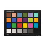 Load image into Gallery viewer, Calibrite ColorChecker Classic XL, a large rectangular chart with 24 colored squares for professional photo and video color calibration.
