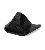 Load image into Gallery viewer, The Elgato XLR Dock MK.2, a compact audio interface with an XLR input and headphone jack, designed to dock with an Elgato Stream Deck +.
