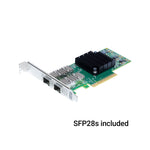 Load image into Gallery viewer, ATTO FastFrame N322 Dual 10/25GbE SmartNIC x8 PCIe 3.0 Low Profile 2x LC SFP28
