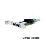 Load image into Gallery viewer, ATTO FastFrame N422 Dual 25GbE SmartNIC x8 PCIe 3.0 Low Profile 2x LC SFP28
